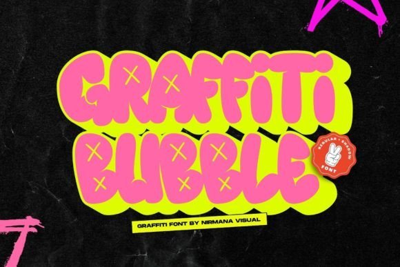 bubble graffiti font