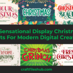 27 Sensational Display Christmas Fonts For Modern Digital Creators