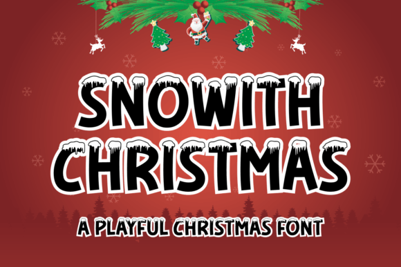 winter seasonal font