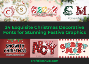 Read more about the article 24 Exquisite Christmas Decorative Fonts for Stunning Festive Graphics