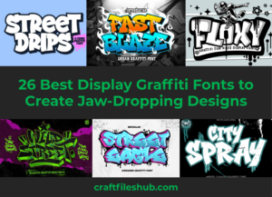 Read more about the article 26 Best Display Graffiti Fonts to Create Jaw-Dropping Designs