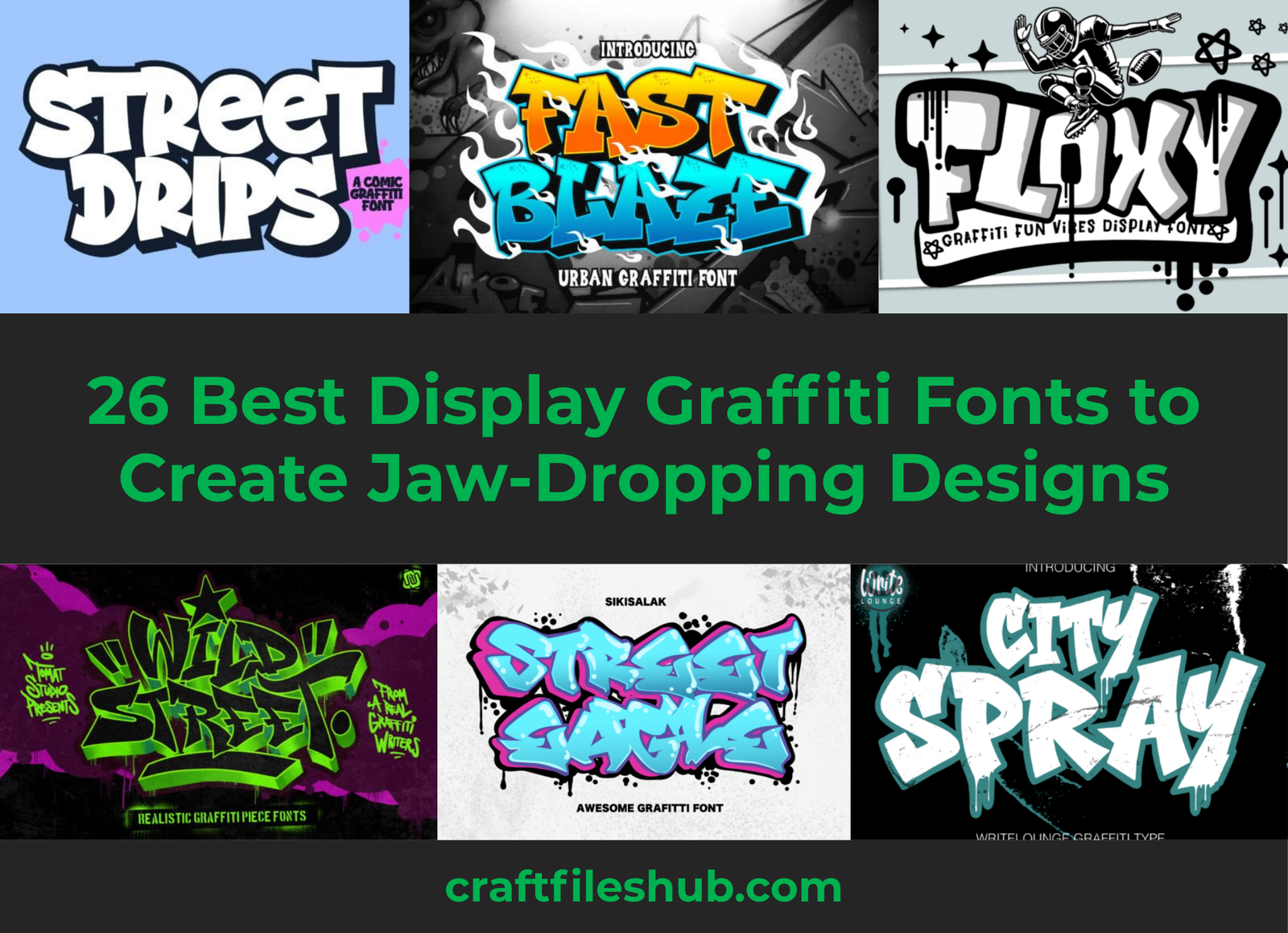 Read more about the article 26 Best Display Graffiti Fonts to Create Jaw-Dropping Designs
