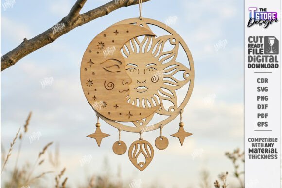 dream catcher laser cut file boho
