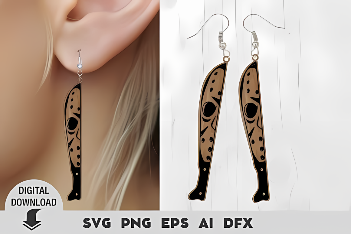 halloween jewelry laser cutter templates