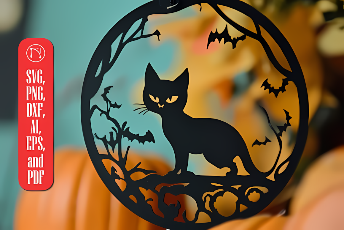 halloween wall art laser cut bundle