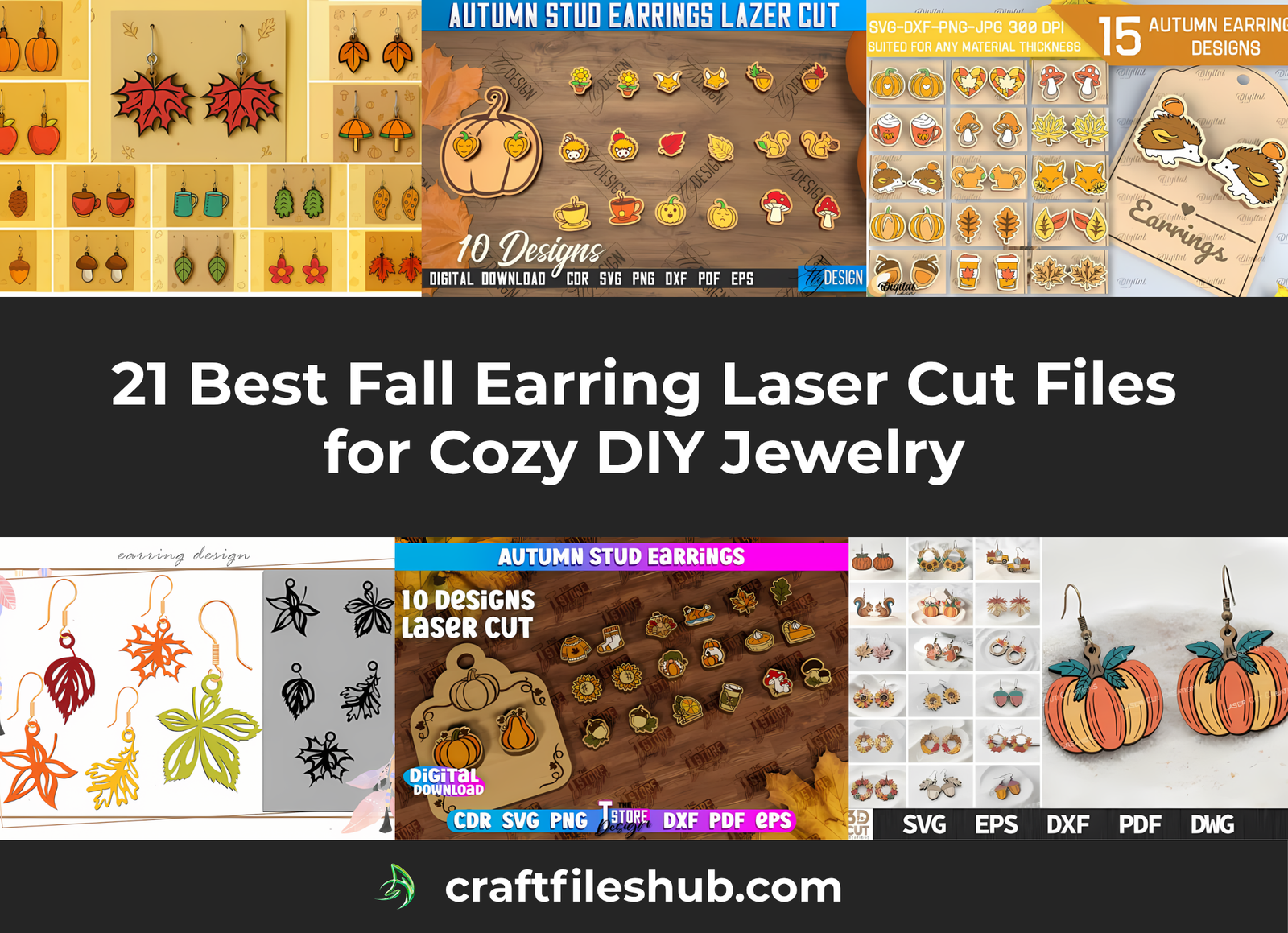 Read more about the article 21 Best Fall Earring Laser Cut Files for Cozy DIY Jewelry