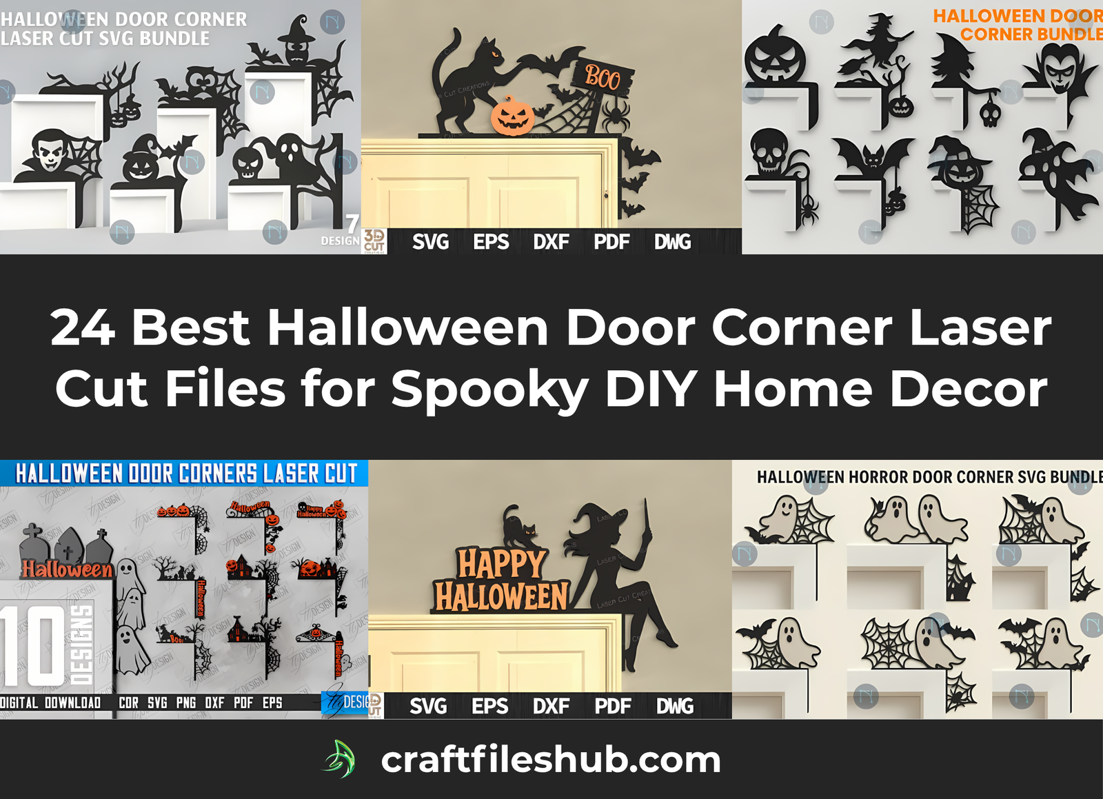 Read more about the article 24 Best Halloween Door Corner Laser Cut Files for Spooky DIY Home Decor