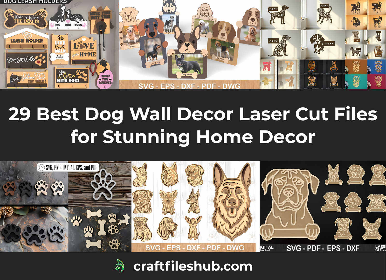 You are currently viewing 29 Best Dog Wall Decor Laser Cut Files for Stunning Home Decor