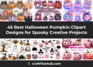 Read more about the article 45 Best Halloween Pumpkin Clipart Designs for Spooky Creative Projects