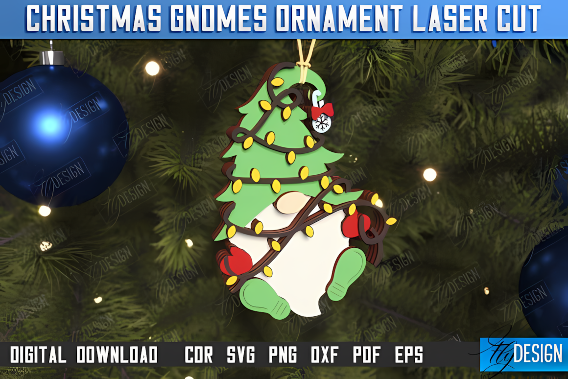 hanging christmas gnome ornament toy for tree decorations