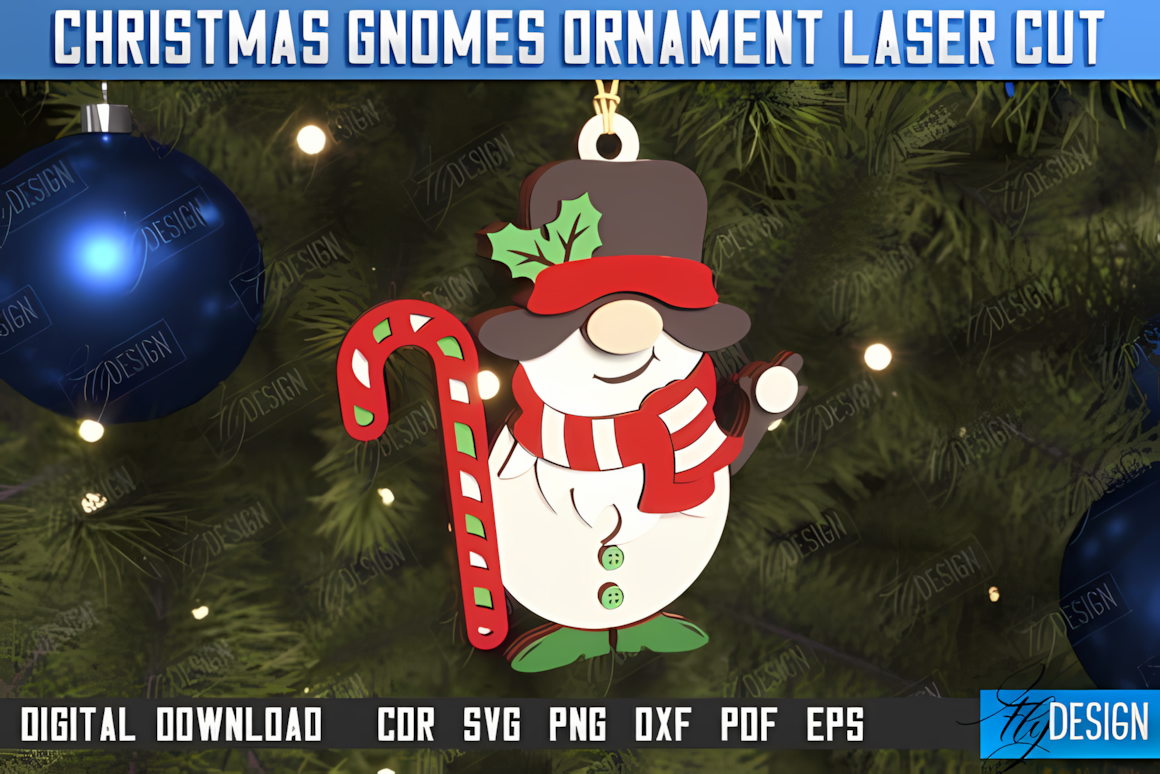 festive hanging christmas gnome ornament for home decoration