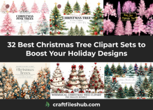 Read more about the article 32 Best Christmas Tree Clipart Sets to Boost Your Holiday Designs