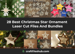 Read more about the article 28 Best Christmas Star Ornament Laser Cut Files And Bundles